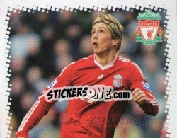 Sticker Fernando Torres (1 of 2) - Liverpool FC 2009-2010 n. 32 - Panini