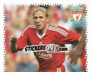 Sticker Andriy Voronin (1 of 2) - Liverpool FC 2009-2010 - Panini