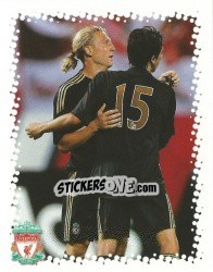 Sticker Andriy Voronin - Liverpool FC 2009-2010 n. 40 - Panini