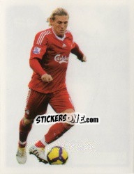 Sticker Andriy Voronin in action - Liverpool FC 2009-2010 n. 42 - Panini