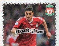 Sticker Albert Riera (1 of 2) - Liverpool FC 2009-2010 n. 44 - Panini