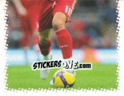 Cromo Albert Riera (2 of 2) - Liverpool FC 2009-2010 - Panini