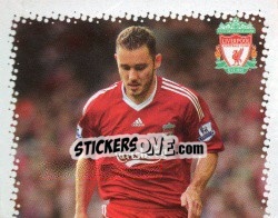 Sticker Fabio Aurelio (1 of 2) - Liverpool FC 2009-2010 n. 49 - Panini
