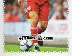 Cromo Fabio Aurelio (2 of 2) - Liverpool FC 2009-2010 - Panini