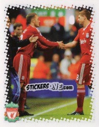 Sticker Fabio Aurelio - Liverpool FC 2009-2010 n. 52 - Panini
