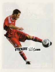 Sticker Fabio Aurelio in action - Liverpool FC 2009-2010 - Panini