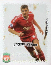 Sticker Steven Gerrard - Liverpool FC 2009-2010 n. 56 - Panini