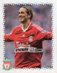 Cromo Fernando Torres - Liverpool FC 2009-2010 - Panini