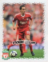 Sticker Yossi Benayoun - Liverpool FC 2009-2010 - Panini