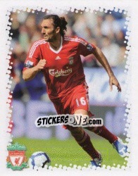 Cromo Sotirios Kyrgiakos - Liverpool FC 2009-2010 n. 60 - Panini