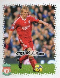 Sticker Dirk Kuyt - Liverpool FC 2009-2010 n. 61 - Panini