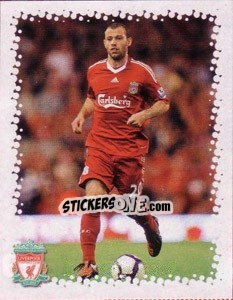 Sticker Javier Mascherano - Liverpool FC 2009-2010 n. 63 - Panini