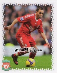 Figurina Nabil El Zhar - Liverpool FC 2009-2010 - Panini