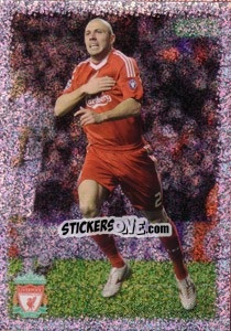 Figurina Andrea Dossena - Liverpool FC 2009-2010 - Panini