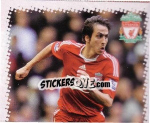 Sticker Yossi Benayoun (1 of 2) - Liverpool FC 2009-2010 - Panini