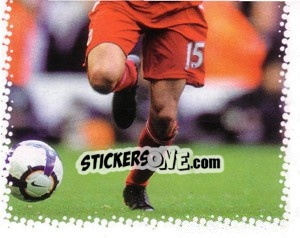 Cromo Yossi Benayoun (2 of 2) - Liverpool FC 2009-2010 - Panini