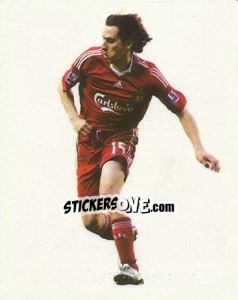 Cromo Yossi Benayoun in action - Liverpool FC 2009-2010 - Panini