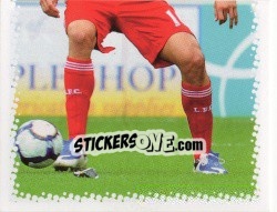 Sticker Sotirios Kyrgiakos (2 of 2) - Liverpool FC 2009-2010 - Panini