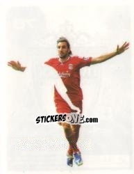 Cromo Sotirios Kyrgiakos in action - Liverpool FC 2009-2010 - Panini