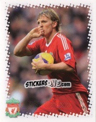Sticker Dirk Kuyt - Liverpool FC 2009-2010 n. 82 - Panini