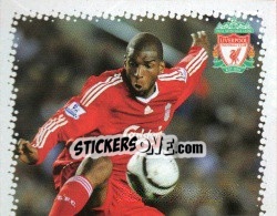 Sticker Ryan Babel (1 of 2) - Liverpool FC 2009-2010 n. 85 - Panini