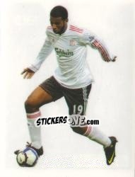 Cromo Ryan Babel in action - Liverpool FC 2009-2010 - Panini