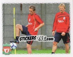 Cromo Lucas Leiva in training - Liverpool FC 2009-2010 - Panini