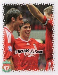 Sticker Emiliano Insua - Liverpool FC 2009-2010 - Panini