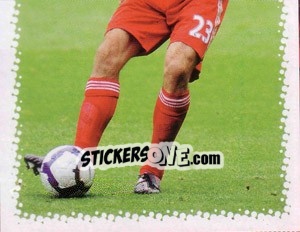 Sticker Jamie Carragher (2 of 2) - Liverpool FC 2009-2010 n. 110 - Panini