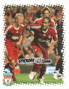 Sticker Glen Johnson - Liverpool FC 2009-2010 n. 116 - Panini