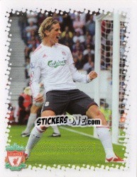 Sticker Fernando Torres - Liverpool FC 2009-2010 n. 123 - Panini