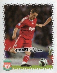 Sticker Fabio Aurelio - Liverpool FC 2009-2010 - Panini