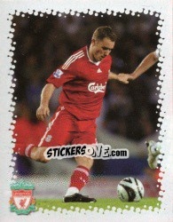 Sticker Fabio Aurelio - Liverpool FC 2009-2010 n. 124 - Panini