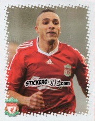 Sticker Nabil El Zhar - Liverpool FC 2009-2010 n. 148 - Panini