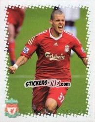 Sticker Martin Skrtel - Liverpool FC 2009-2010 n. 154 - Panini