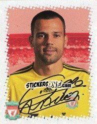 Sticker Diego Cavalieri - Liverpool FC 2009-2010 n. 163 - Panini