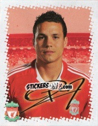 Cromo Philipp Degen - Liverpool FC 2009-2010 - Panini