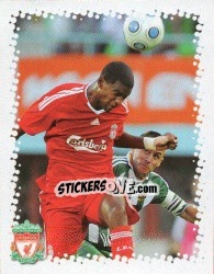 Cromo Damien Plessis - Liverpool FC 2009-2010 - Panini