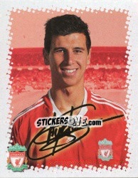 Figurina Daniel Sanchez Ayala - Liverpool FC 2009-2010 - Panini