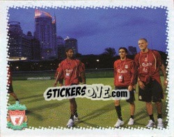 Sticker Asia Tour - Liverpool FC 2009-2010 - Panini