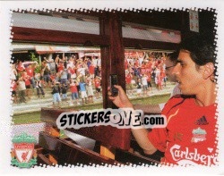Sticker Asia Tour - Liverpool FC 2009-2010 n. 180 - Panini