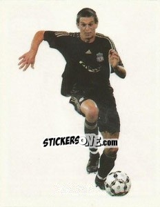 Sticker Daniel Agger - Liverpool FC 2009-2010 n. 186 - Panini