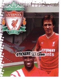 Sticker Jamie Carragher's Dream Team (1 of 8) - Liverpool FC 2009-2010 - Panini