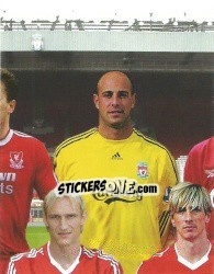 Sticker Jamie Carragher's Dream Team (3 of 8) - Liverpool FC 2009-2010 n. 195 - Panini