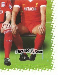 Sticker Jamie Carragher's Dream Team (8 of 8) - Liverpool FC 2009-2010 n. 200 - Panini