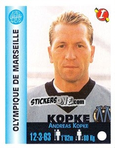 Sticker Andreas Kopke - Euro Super Clubs 1999 n. 225 - Panini