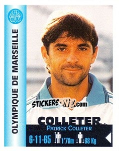 Sticker Patrick Colleter - Euro Super Clubs 1999 - Panini