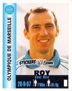 Cromo Eric Roy - Euro Super Clubs 1999 - Panini