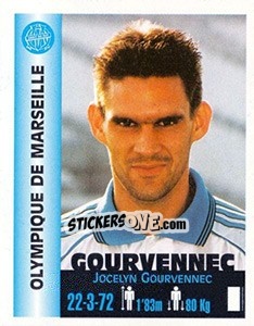 Sticker Jocelyn Gourvennec - Euro Super Clubs 1999 - Panini