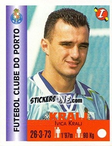 Sticker Ivica Kralj - Euro Super Clubs 1999 - Panini